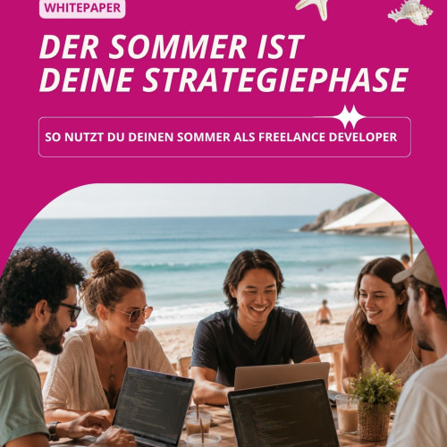Sommerstrategie fuer Software Freelancer Deckblatt